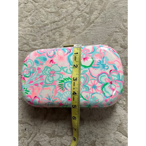 Lilly Pulitzer Lidia Minaudière Clutch Love Bug Print NEW NWT $128 - Picture 7 of 7